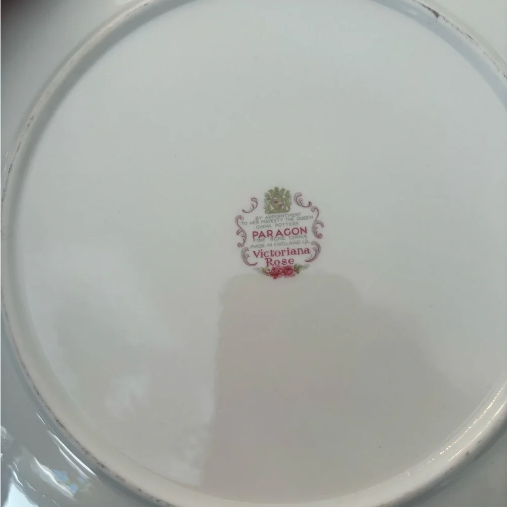 Vintage Paragon Victoriana Rose cake plate